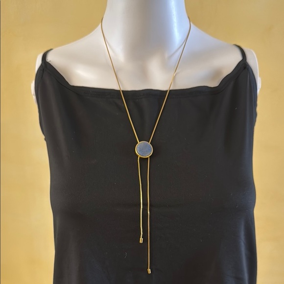 Madewell Gold and Silver Geometric Necklace - Picture 1 of 3